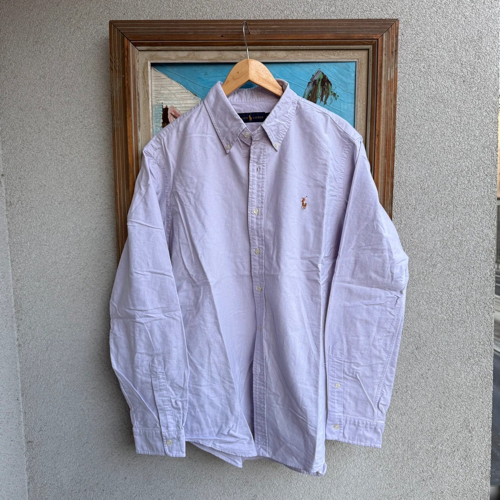 Ralph Lauren Koszula Multi Colour Pony Fioletowa