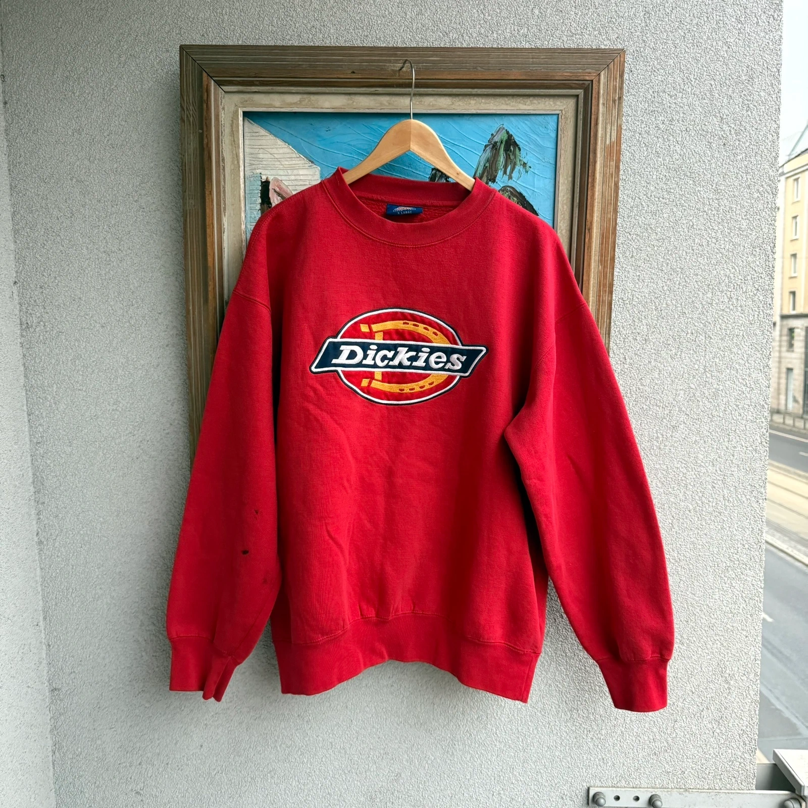 Dickies Bluza Vintage 90s Crewneck Workwear Boxy