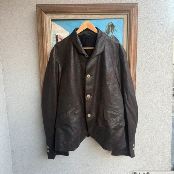 Vivienne Westwood Kurtka Skorzana Runaway Brazowa Archive Aw05