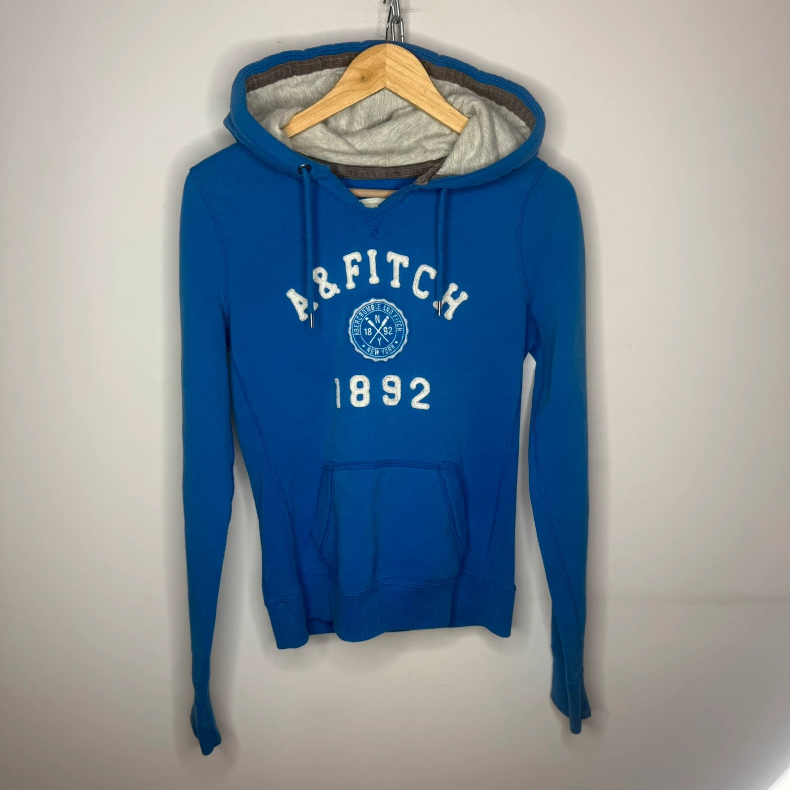 Abercrombie and Fitch Bluza Niebieska Damska y2k