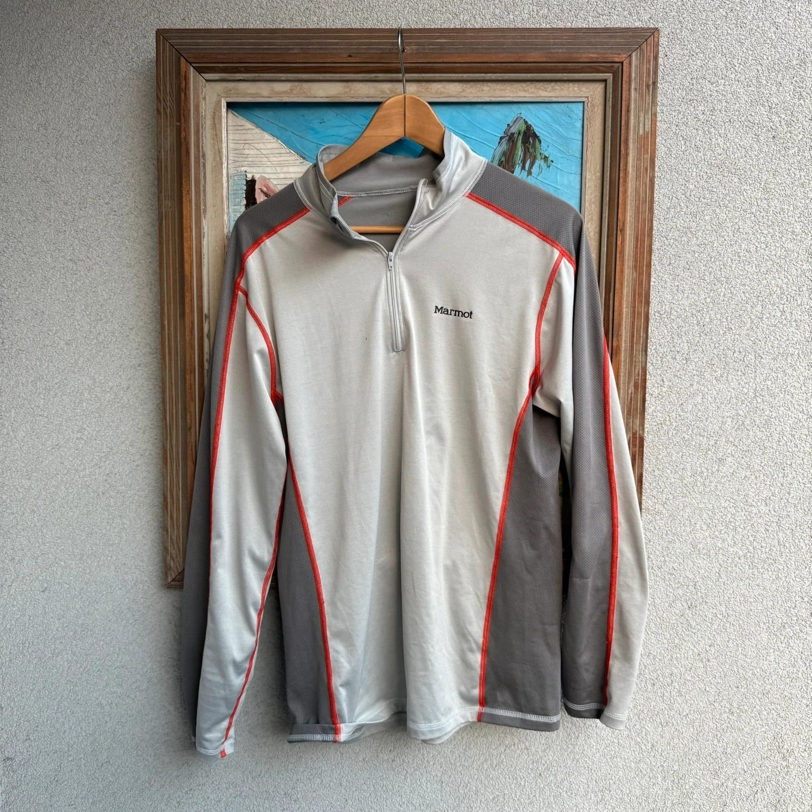 Marmot Koszulka Zapinana 1/4 Sportowa outdoor Gorpcore