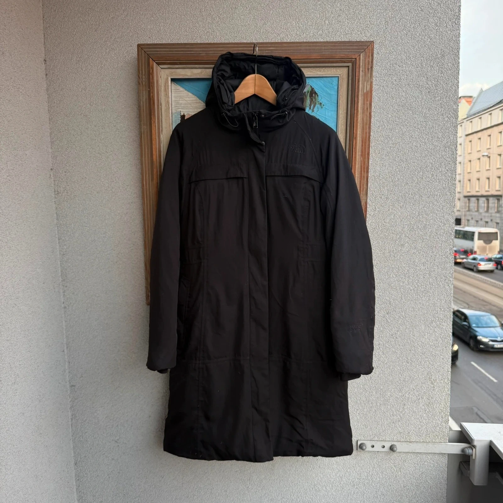 :) The North Face kurtka Parka Czarna Puchowa Zimowa Damska