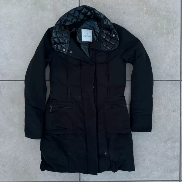 :) Moncler kurtka Parka puchowa damska ocieplana zimowa