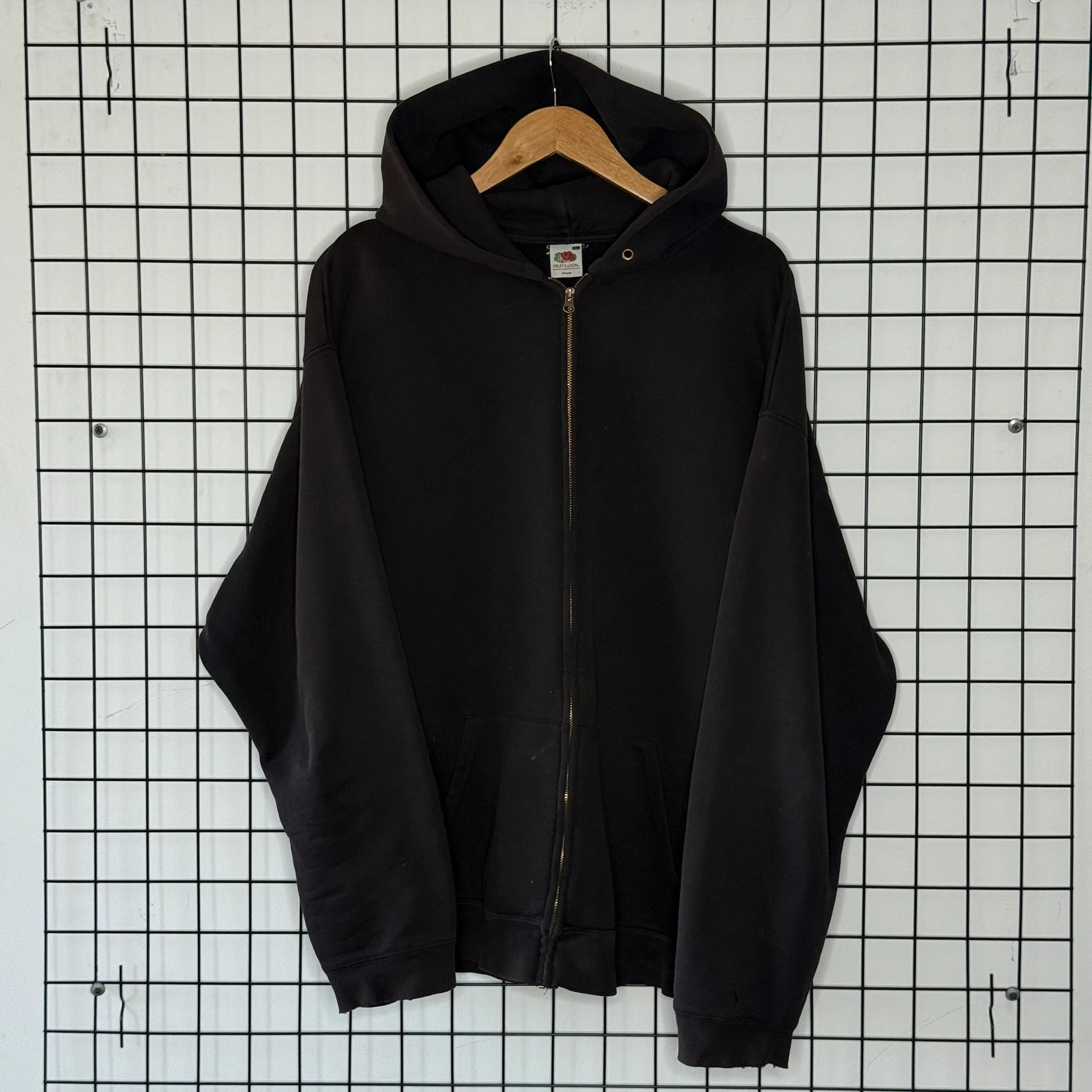 Bluza FOTL Blank Zapinana Thrashed Hoodie wip