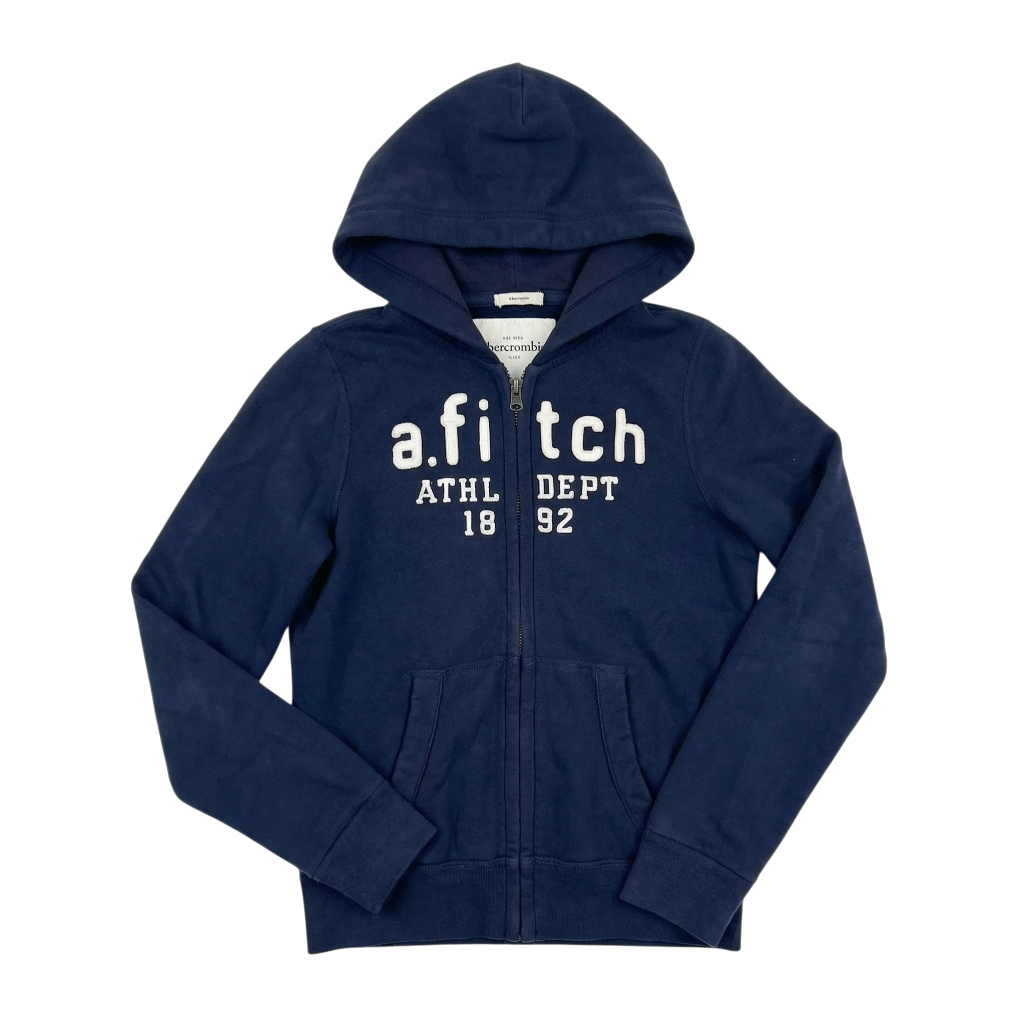 Abercrombie & Fitch Bluza Rozpinana L Vintage Streetwear - widok ogólny przód vintage