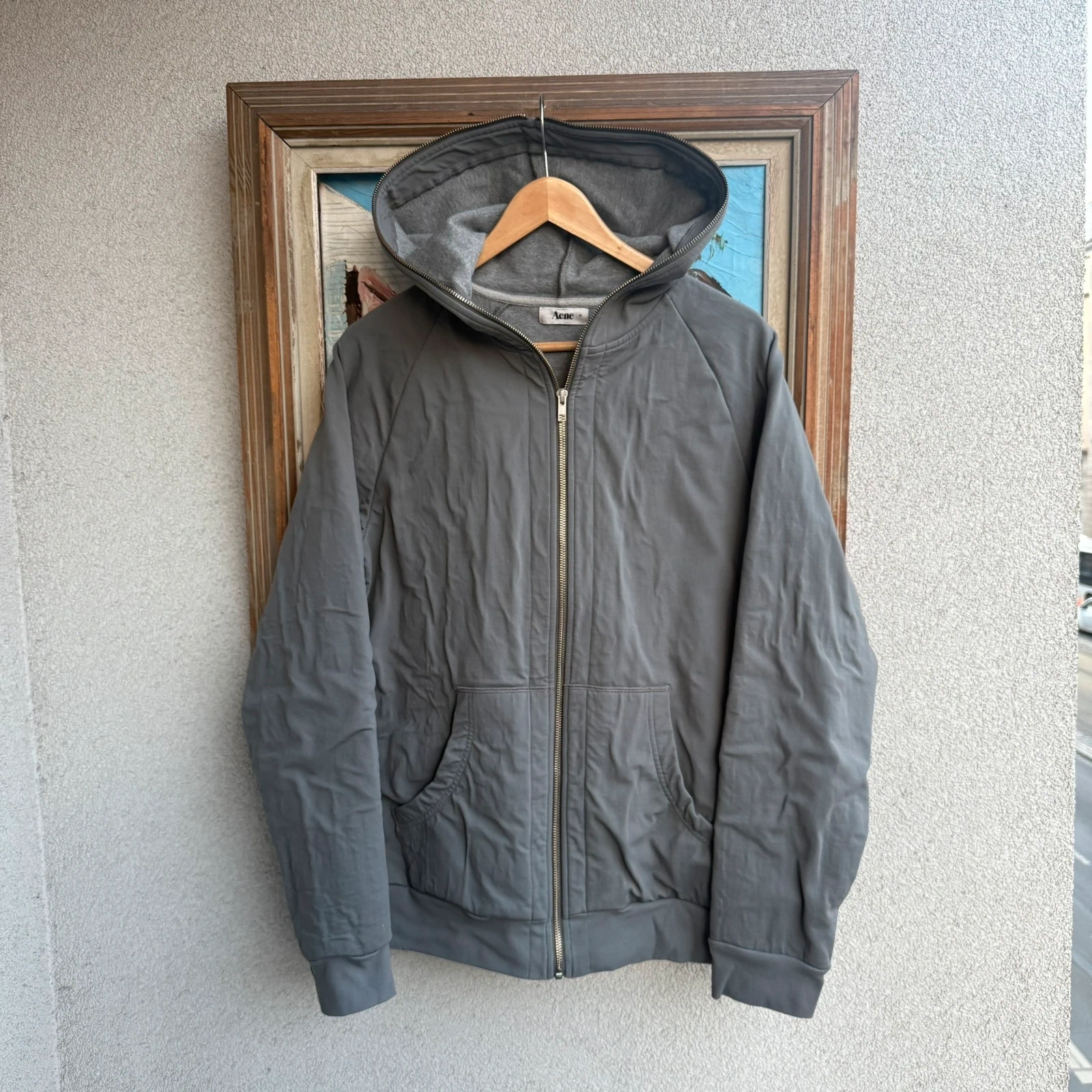 Acne Studios Bluza Gimp Hoodie L Vintage Streetwear - widok ogólny przód vintage