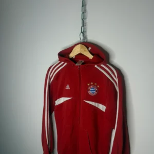 Adidas Bluza Bayern Monachium M Vintage Streetwear Retro - zdjęcie 3