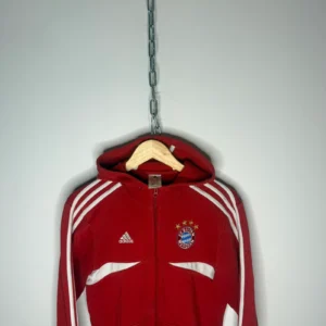 Adidas Bluza Bayern Monachium M Vintage Streetwear Retro - zdjęcie 4