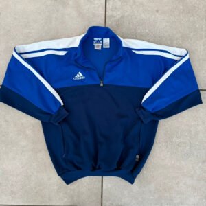 Adidas Bluza Half Zip XL Vintage Streetwear Retro - zdjęcie 2