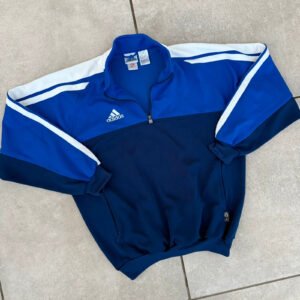 Adidas Bluza Half Zip XL Vintage Streetwear Retro - zdjęcie 3