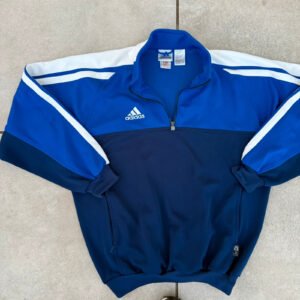 Adidas Bluza Half Zip XL Vintage Streetwear Retro - zdjęcie 4