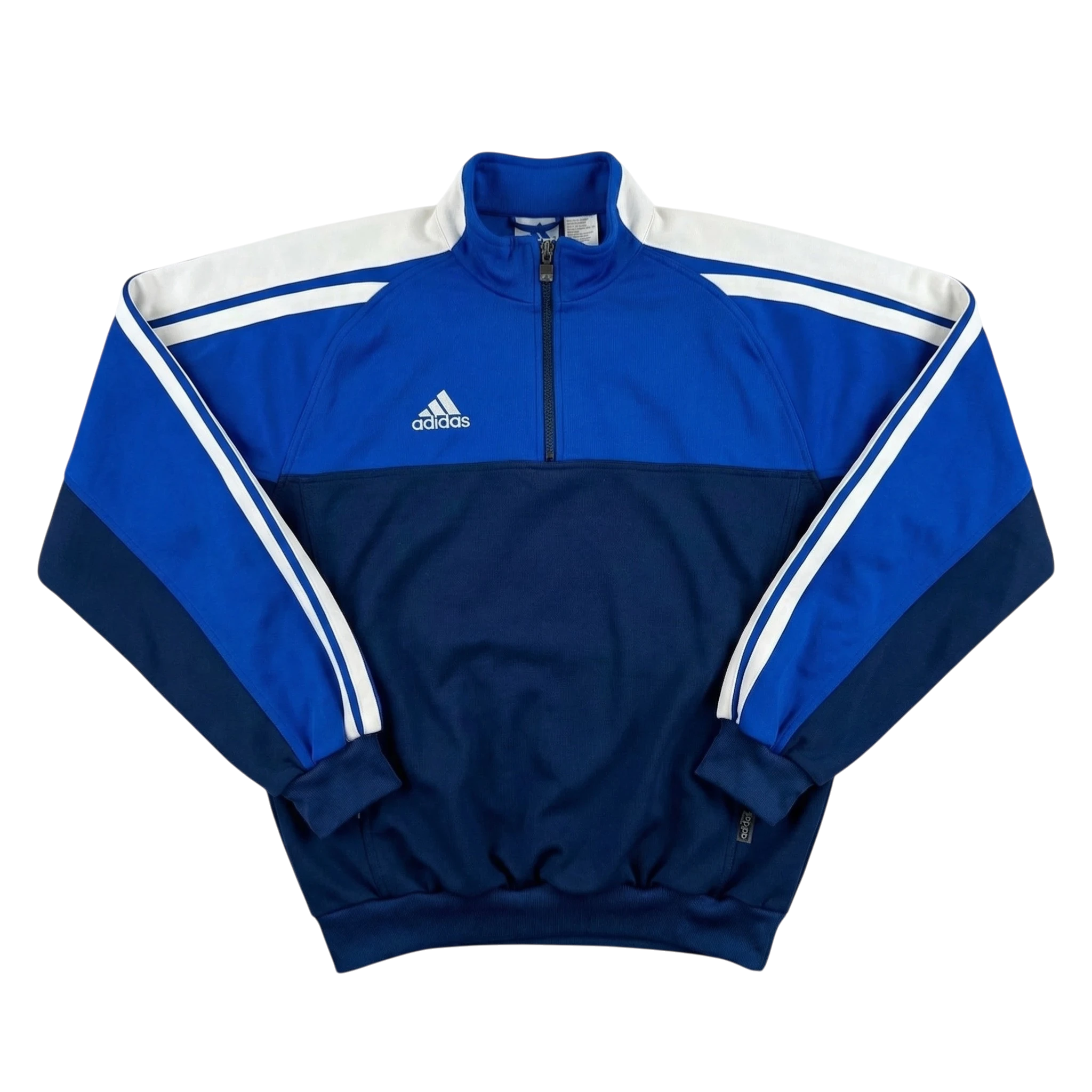 Adidas Bluza Half Zip XL Vintage Streetwear Retro - widok ogólny przód vintage