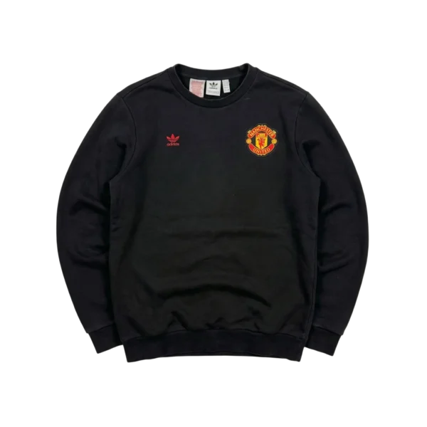 Adidas Bluza Manchester United Crewneck M Vintage Retro - widok ogólny przód vintage