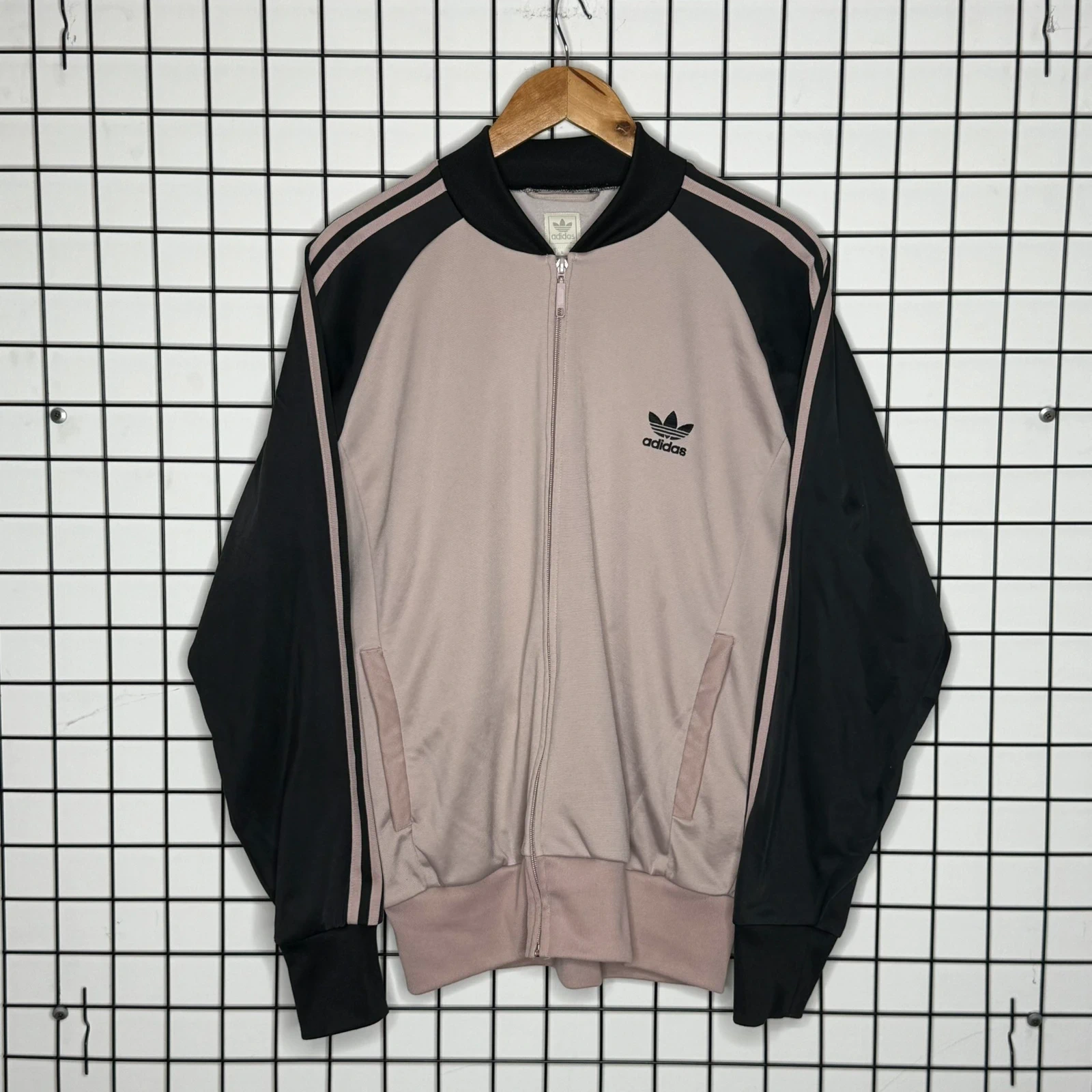 Adidas Bluza Trefoil Vintage XL Streetwear Retro - widok ogólny przód vintage
