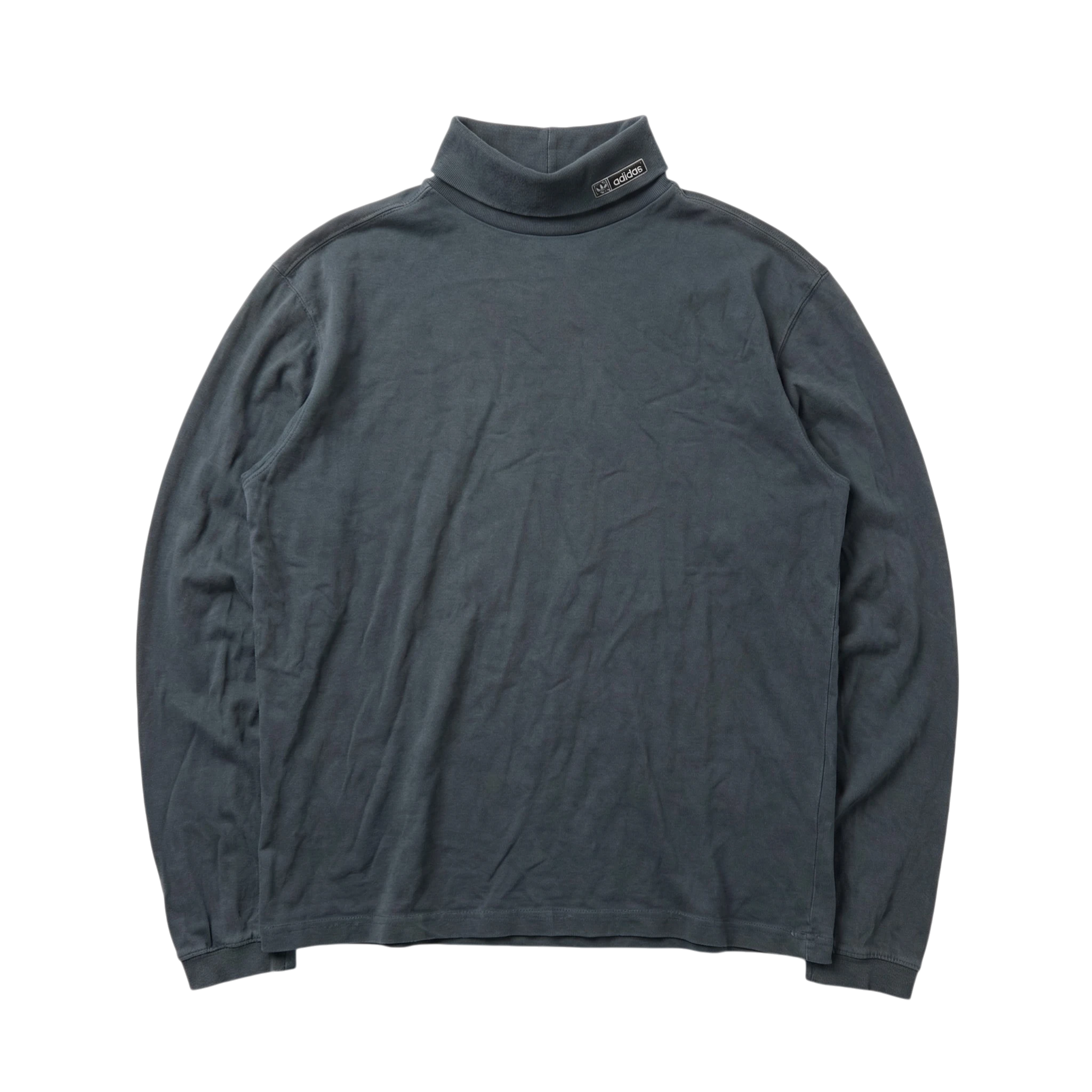 Adidas Bluza Turtleneck XL Vintage Retro Streetwear - widok ogólny przód vintage