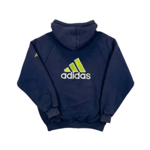 Adidas Bluza Vintage Zapinana z Logo M Streetwear - widok ogólny przód vintage