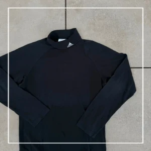 Adidas Bluza z Golfem L Vintage Retro Streetwear - zdjęcie 4
