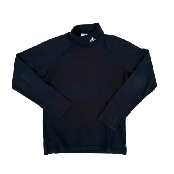Adidas Bluza z Golfem L Vintage Retro Streetwear - widok ogólny przód vintage