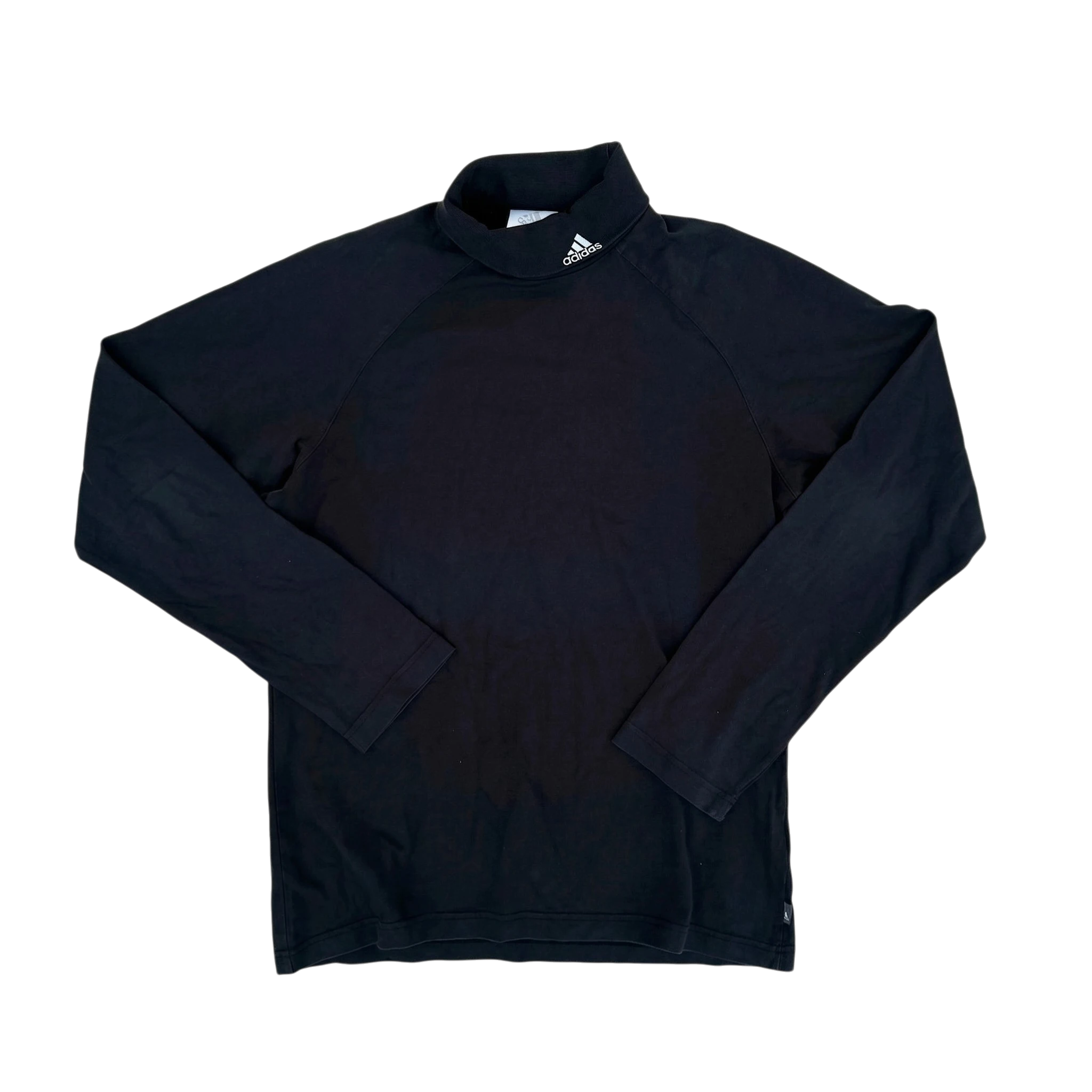 Adidas Bluza z Golfem L Vintage Retro Streetwear - widok ogólny przód vintage
