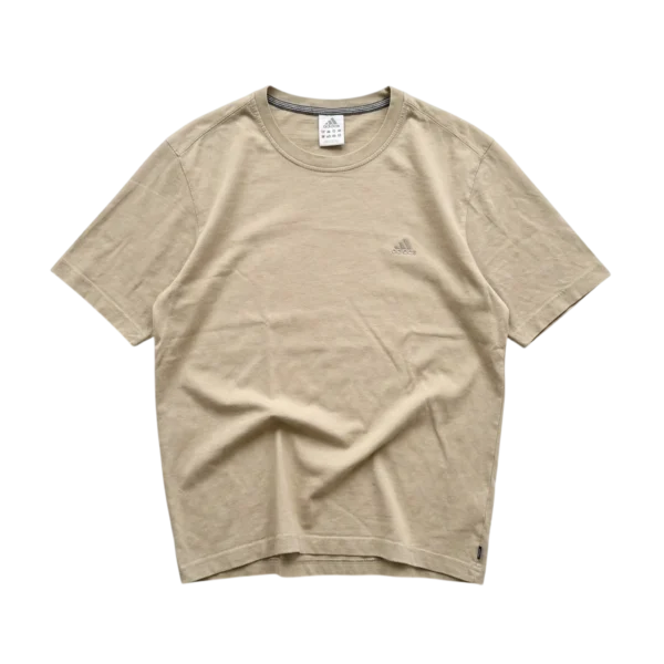Adidas Koszulka Basic Blank XL Vintage Streetwear - widok ogólny przód vintage