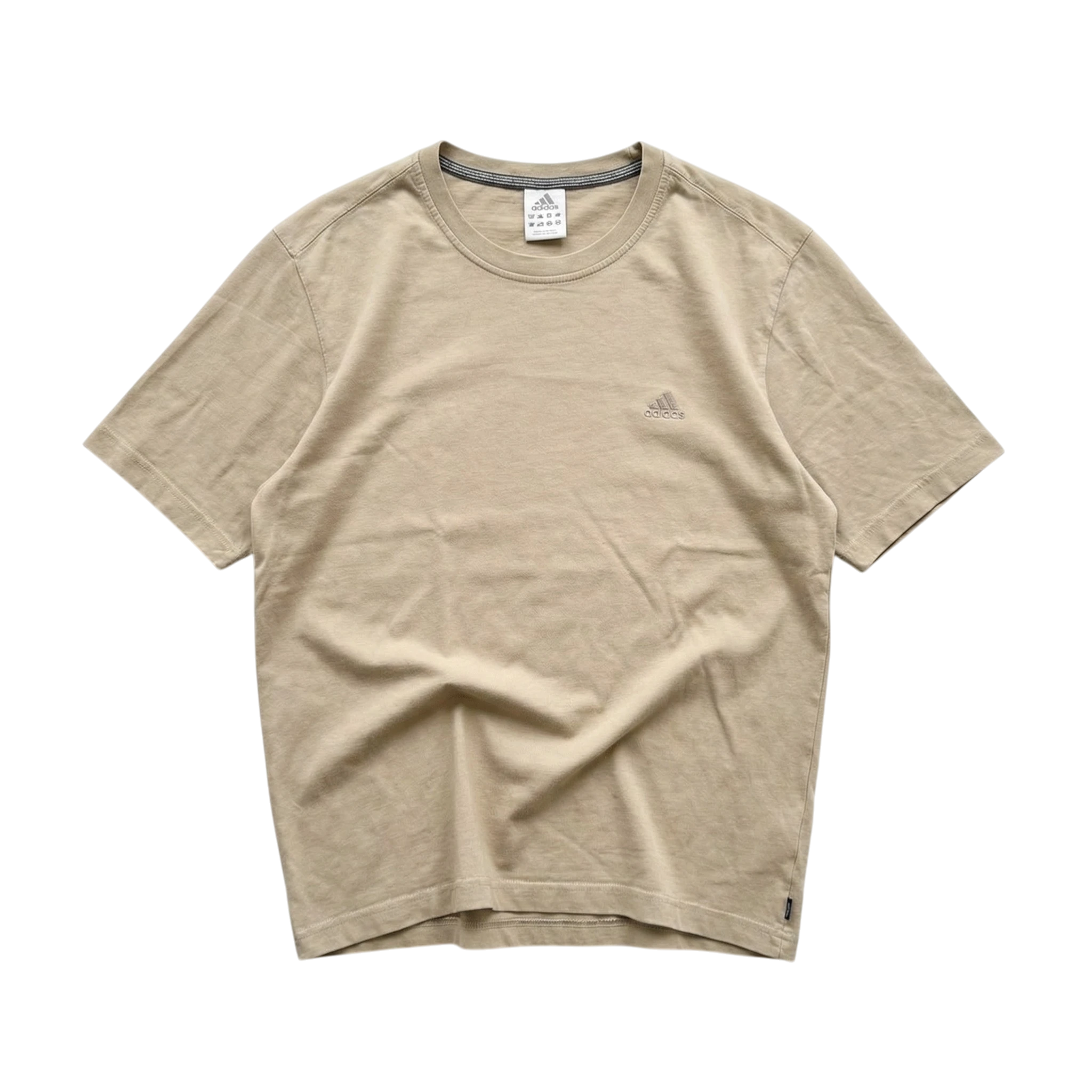 Adidas Koszulka Basic Blank XL Vintage Streetwear - widok ogólny przód vintage