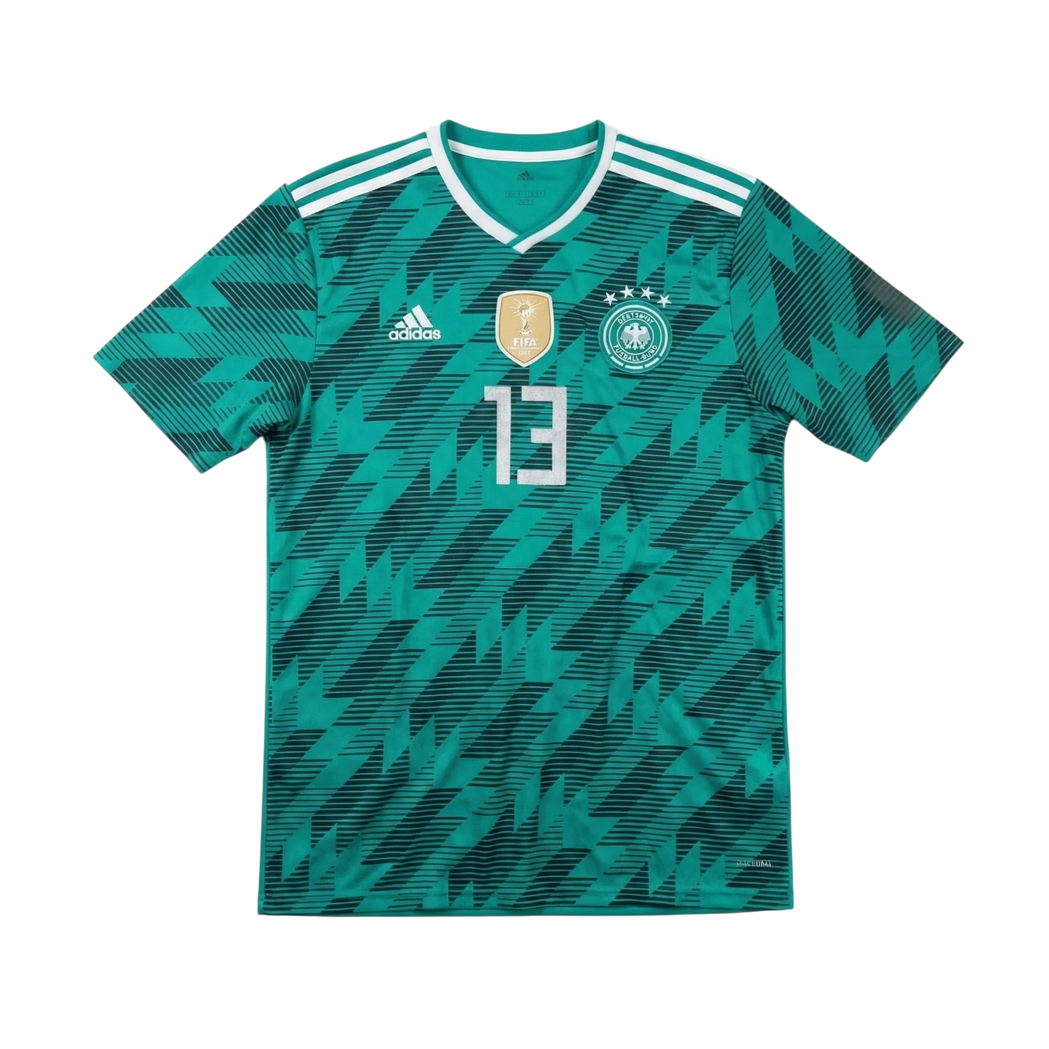 Adidas Koszulka Niemcy XXL Vintage Streetwear Retro - widok ogólny przód vintage