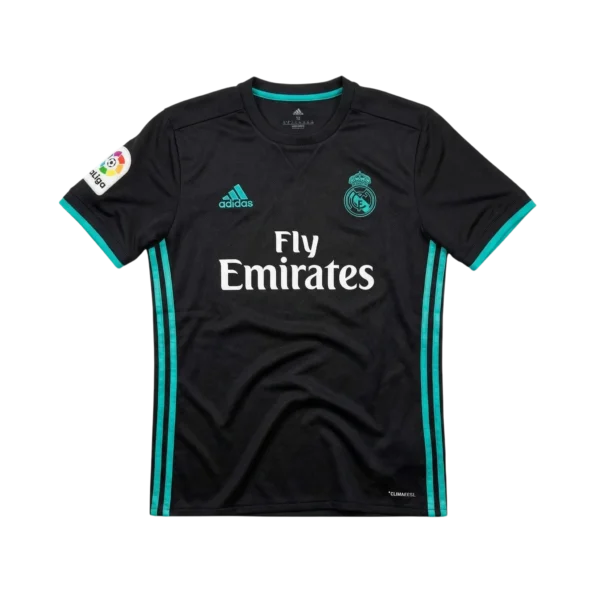 Adidas Koszulka Real Madrid Czarna M Vintage Streetwear - widok ogólny przód vintage