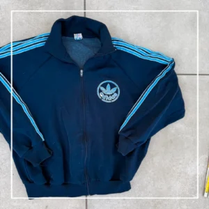 Adidas Kurtka Ortalionowa Retro L Vintage Streetwear - zdjęcie 4