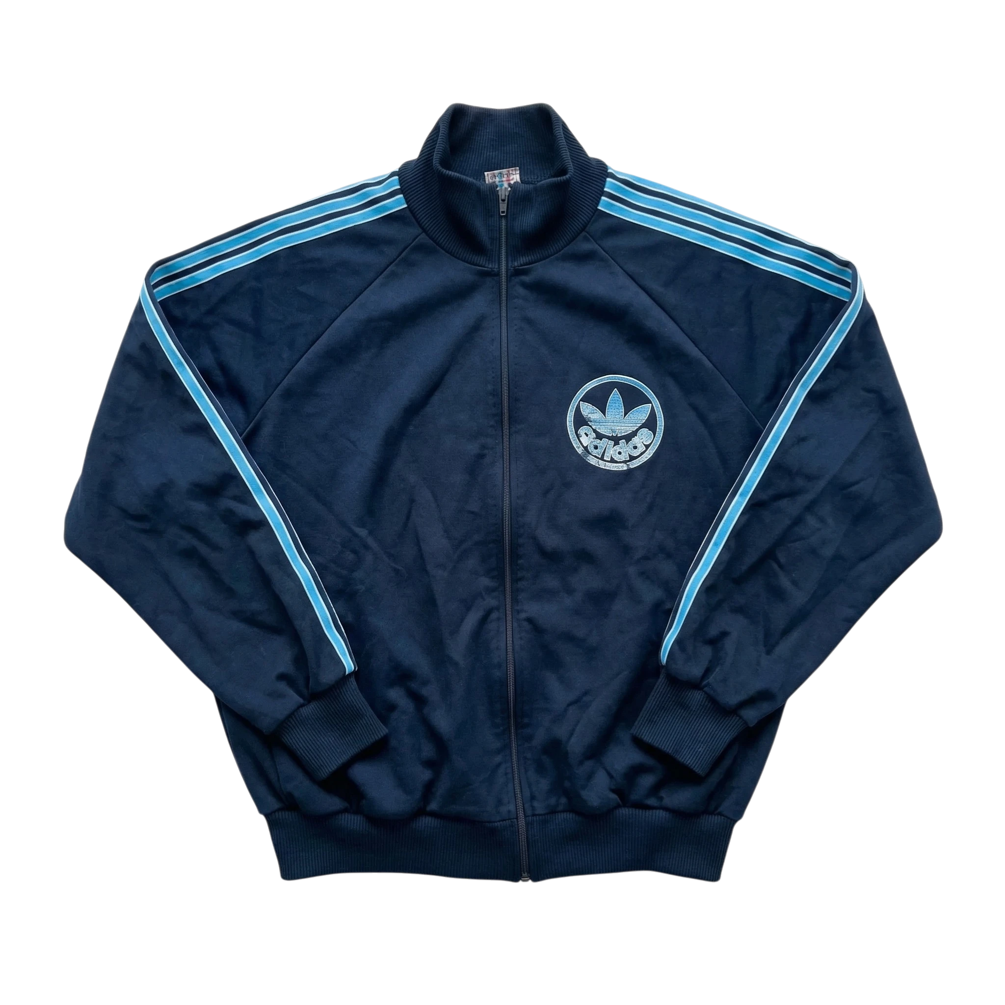 Adidas Kurtka Ortalionowa Retro L Vintage Streetwear - widok ogólny przód vintage