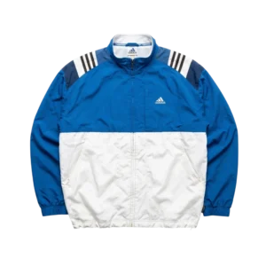 Adidas Kurtka Wiatrówka Szelest XL Vintage Streetwear - widok ogólny przód vintage