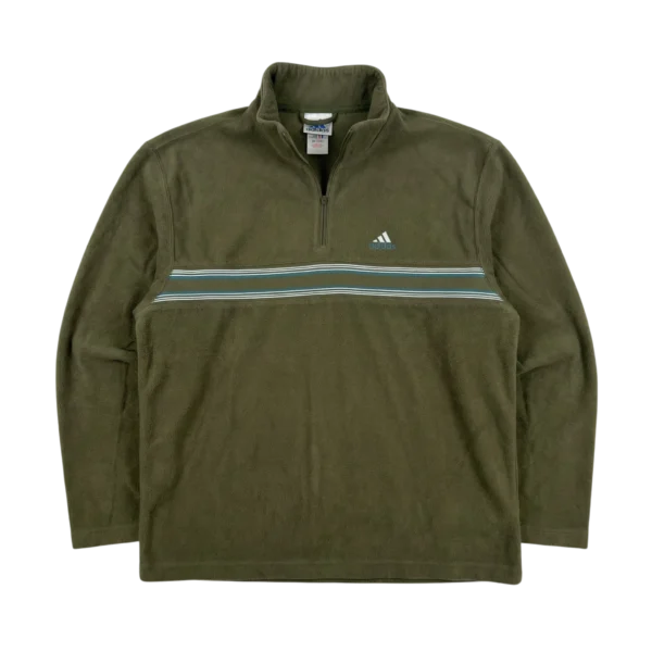 Adidas Polar Bluza Gorpcore XL Vintage Streetwear - widok ogólny przód vintage