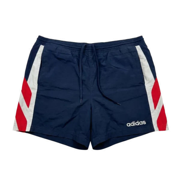 Adidas Spodenki Retro 90s XXL Vintage Streetwear - widok ogólny przód vintage