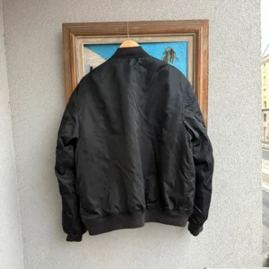 Alpha Kurtka Bomberka MA-1 L Vintage Streetwear Czarna - zdjęcie 3
