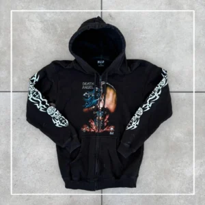 Angel of Death Bluza Opium Zip Up M Vintage Streetwear - zdjęcie 3