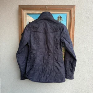 Barbour Kurtka Pikowana Damska L Vintage Streetwear - zdjęcie 3