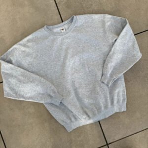 Blank Bluza Crewneck Oversize XXL Vintage Retro Streetwear - zdjęcie 3