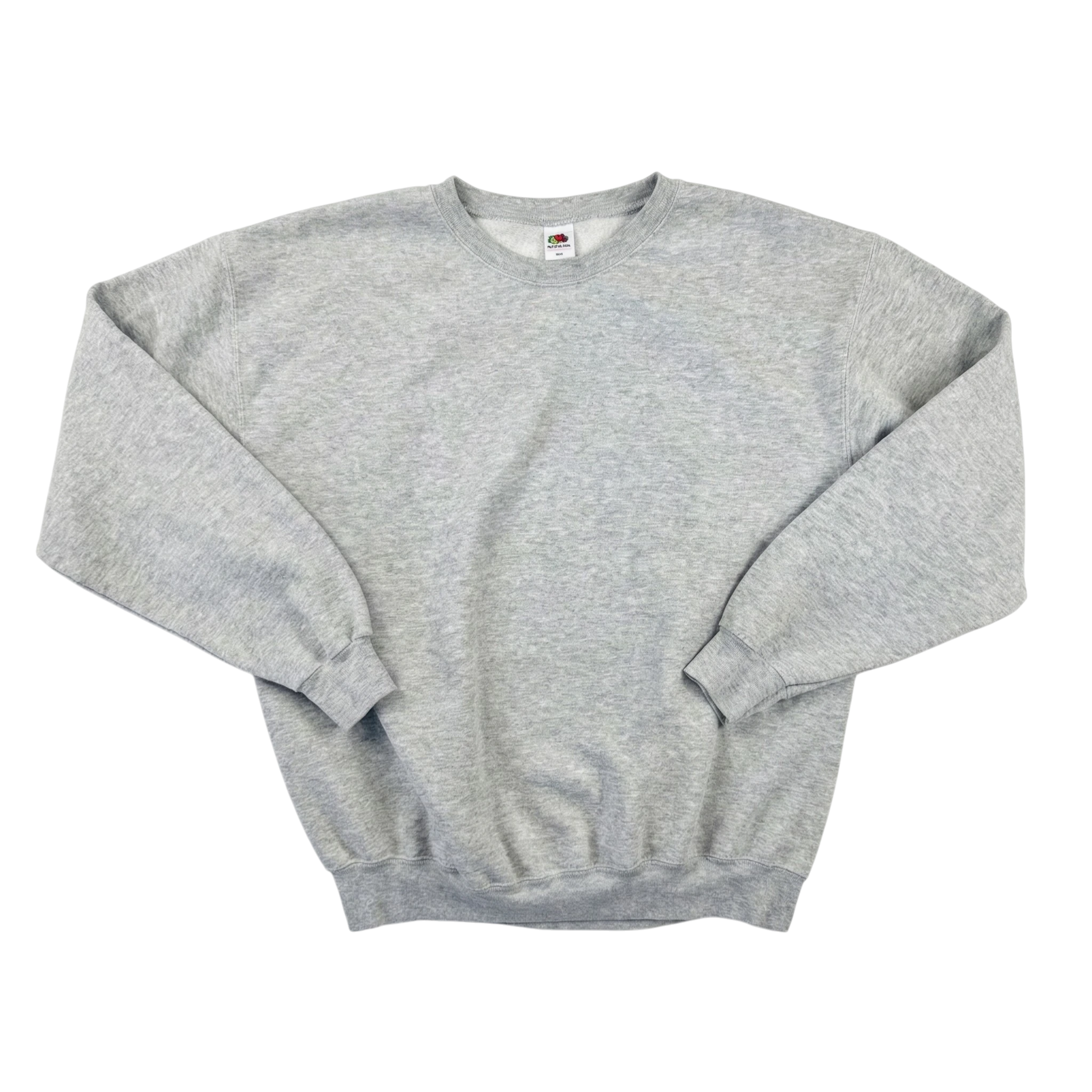 Blank Bluza Crewneck Oversize XXL Vintage Retro Streetwear - widok ogólny przód vintage