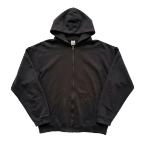 Blank Bluza Zapinana Thrashed XXXL Vintage Streetwear - widok ogólny przód vintage