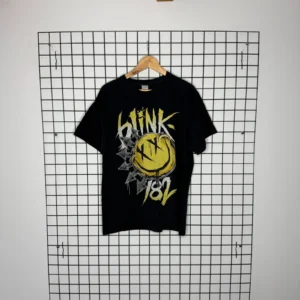 Blink Koszulka Band T-shirt Czarna L Vintage Streetwear - zdjęcie 2