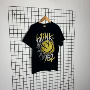 Blink Koszulka Band T-shirt Czarna L Vintage Streetwear - zdjęcie 3