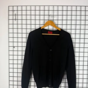 Boss Kardigan Damski Czarny L Vintage Streetwear - zdjęcie 4