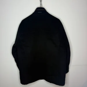 Bugatti Płaszcz Wełniany Szary L Vintage Streetwear - zdjęcie 3