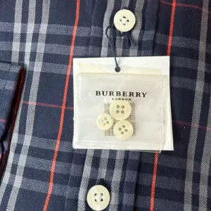 Burberry Koszula Nova Check L Vintage Streetwear - zdjęcie 4