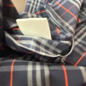 Burberry Koszula w Kratę L Vintage Streetwear Retro - zdjęcie 5