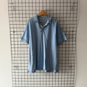 Burberry Koszulka Polo Haft Nova Check XXXL Vintage Streetwear - zdjęcie 2