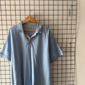 Burberry Koszulka Polo Haft Nova Check XXXL Vintage Streetwear - zdjęcie 4