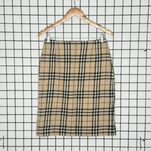 Burberry Spódnica Nova Check XXXS Vintage Streetwear - zdjęcie 2