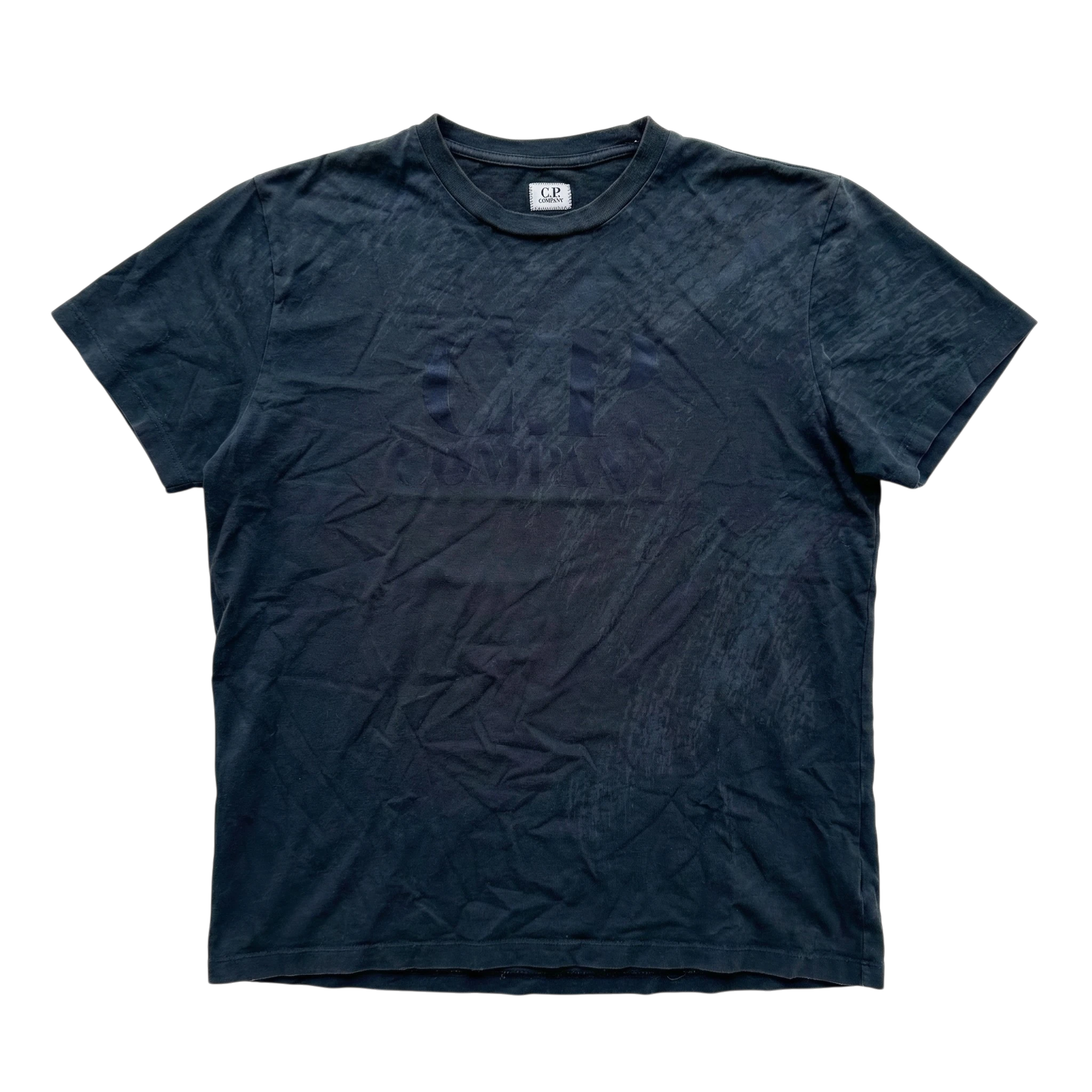 C.P. Company Koszulka T-shirt Granatowa XL Vintage Retro - widok ogólny przód vintage