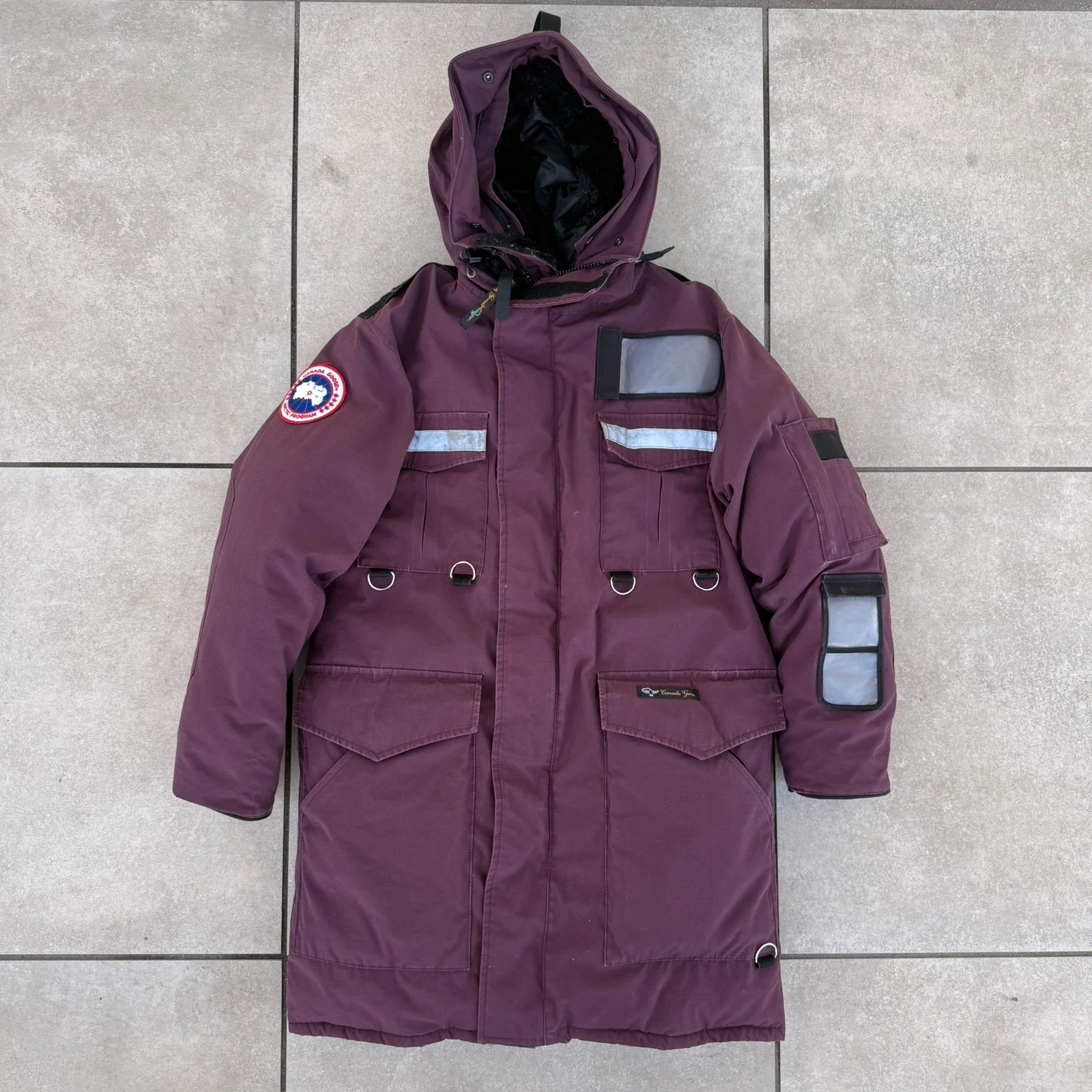 Canada Goose Kurtka Parka Resolute XL Vintage Streetwear - widok ogólny przód vintage