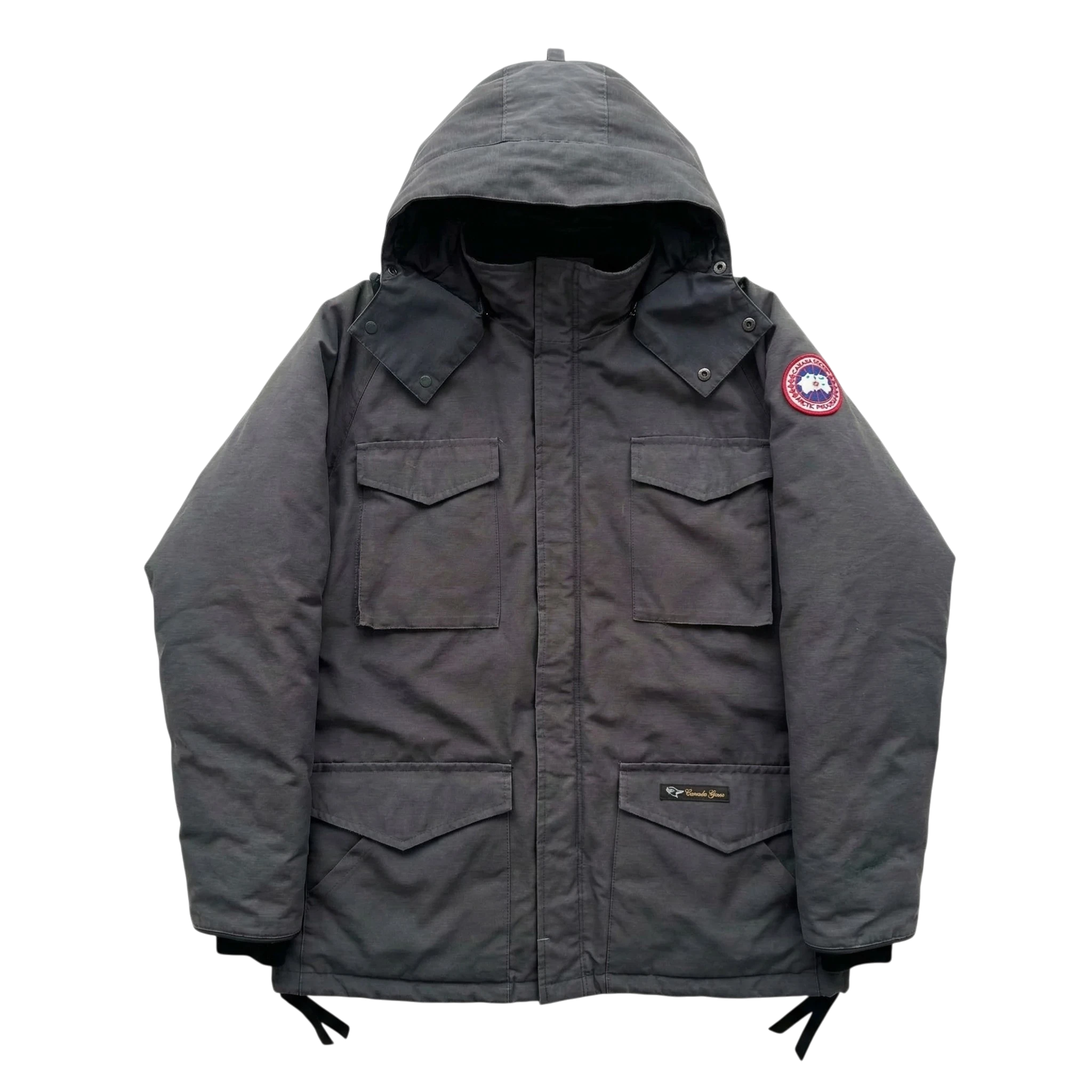 Canada Goose Parka Zimowa L Vintage Streetwear - widok ogólny przód vintage